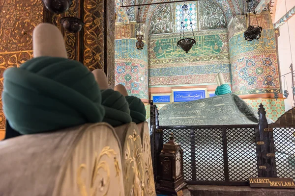 Tombeau Mevlana Musée Mevlana Konya Turquie Août 2017 — Photo