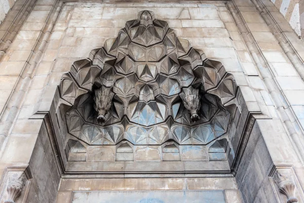 Exterior Vista Detalhada Museu Mevlana Konya Turquia Agosto 2017 — Fotografia de Stock