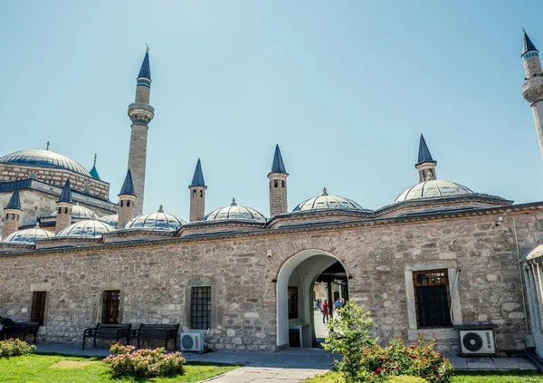 Vue Extérieure Musée Mevlana Konya Turquie Août 2017 — Photo