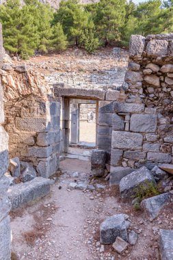 Antik Yunan kenti Priene, Söke, aydın, Türkiye'de