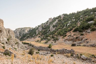 Olba antik kenti yer alan antik, Silifke, Mersin, Türkiye