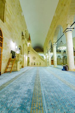Görünümü antik Selahaddin Eyyubi caminin 900-1250,Sanliurfa,Turkey.19 içinde Temmuz 201 yerleşik.