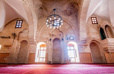 Reyhaniye Cami, Mardin,Turkey.17 Haziran 2018 popüler bir dönüm noktası iç görünüm