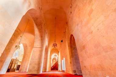 Ulu (bin dolar) Camii, Mardin,Turkey.17 Haziran 2018 popüler bir dönüm noktası iç görünüm