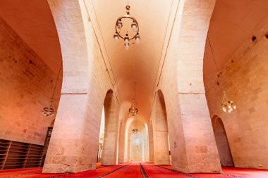 Ulu (bin dolar) Camii, Mardin,Turkey.17 Haziran 2018 popüler bir dönüm noktası iç görünüm