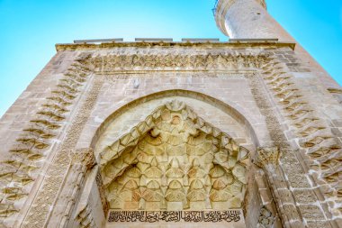 Melik Mahmut Mosque(Bab Es Sur) taş kapısı 1368 inşa edilmiş ve Mardin,Turkey.17 içinde Haziran 2018 bulur
