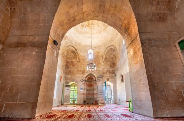 Hamidiye Mosque(Seyh Zebuni) iç 1347 inşa edilmiş ve Mardin,Turkey.17 içinde Haziran 2018 bulur