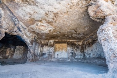 İç görünüm Pognon veya Ponyon mağaraları Harran, Şanlıurfa, Türkiye