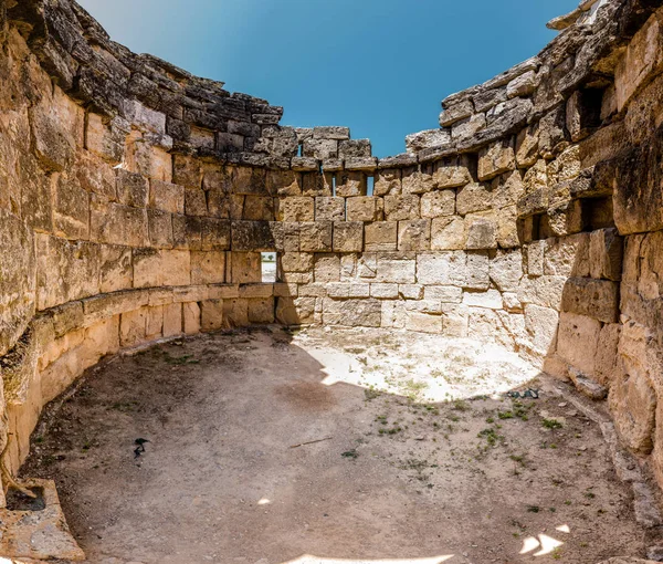 Túmulo Antigo Hierápolis Pamukkale Turquia Património Mundial Unesco — Fotografia de Stock