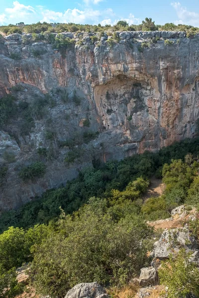 Cennetin uçurum hava iç görünüm Silifke, Mersin Türkiye semtinde.