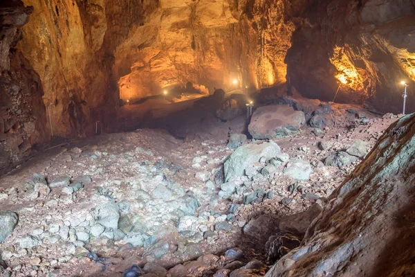 Diep Van Binnen Bekijken Van Grotten Van Kloof Van Hemel — Stockfoto