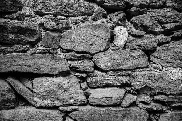 Вид Старую Рустицкую Большую Скальную Стену Подложки — стоковое фото