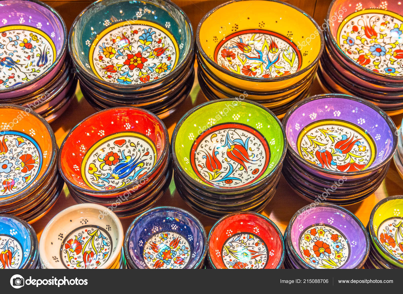 Turkish plates and bowls cheap