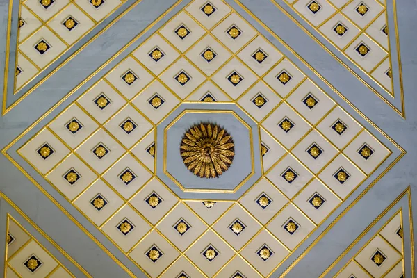 Decorated Ceiling Room Locates Topkapi Palace Large Museum Destination Istanbul — Foto de Stock