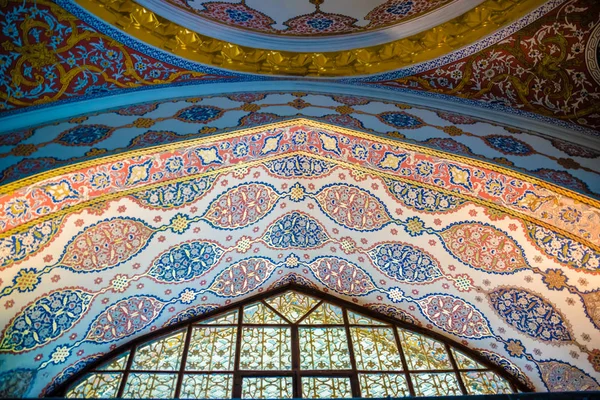 Vista Del Techo Sala Circuncidación Palacio Topkapi Gran Destino Museístico — Foto de Stock