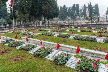 Edirnekapı şehit mezarlıktır Edirnekapı eyüp ilçe Istanbul ilinin, Turkey.22 Ocak 2017 Mahallesi'nde bulunan bir mezarlık