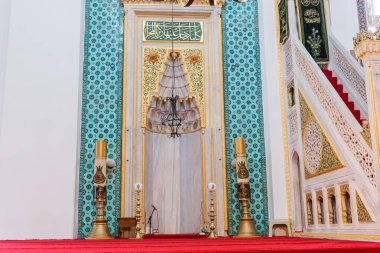İç görünümü Valide-i Cedid Camii Uskudar,Istanbul,Turkey.03 içinde yer alan Ocak 2018