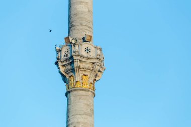 Boğaziçi, Istanbul, Türkiye yakın Ortaköy Camii detaylı görünümü Kapat.