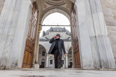 Dış görünümü Valide-i Cedid Camii Uskudar,Istanbul,Turkey.03 içinde yer alan Ocak 2018
