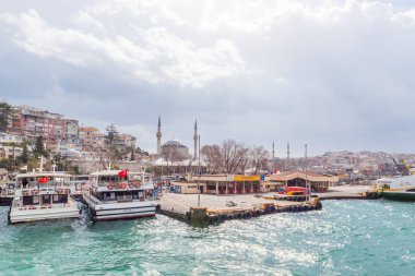 Ocak 201, Istanbul,Turkey.03, Boğaziçi'nin Anadolu Yakası Üsküdar iskele panoramik bulur