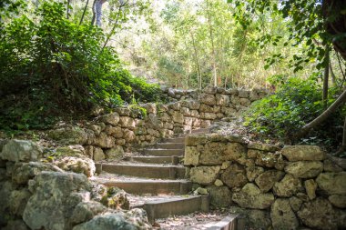 Görünümü, Milli Park Krka, Hırvat milli parkları Sibenik, Hırvatistan.