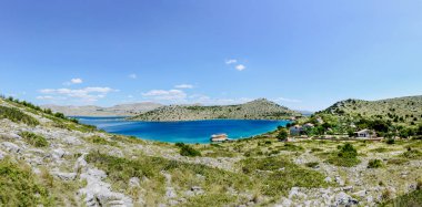 Panoramik Kornati adaları Milli Parkı Kornat