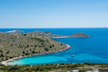 Panoramik Kornati adaları Milli Parkı Kornat