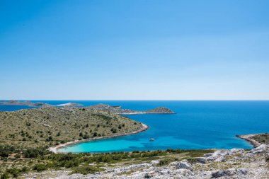 Panoramik Kornati adaları Milli Parkı Kornat