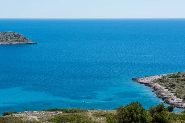 Panoramatický Pohled Ostrovy Kornati Národním Parku Kornat — Stock fotografie
