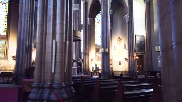 Εκκλησία Του Αγίου Αντωνίου Της Πάδουσας Τοπικά Σταλαντουάν Είναι Μεγαλύτερη — Αρχείο Βίντεο