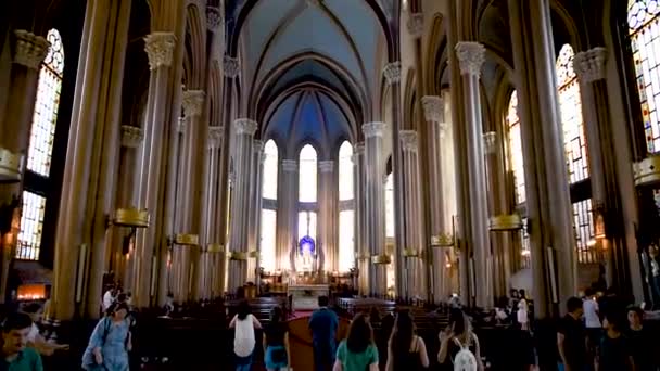 Kerk Van Antonius Van Padua Lokaal Zoals Verzonden Antuan Grootste — Stockvideo