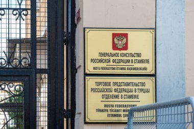 Rusya Büyükelçiliği binasının dış görünümü 