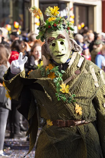 Basel carnival 2019 special costume character — Stock Photo, Image