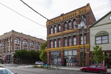 Port Townsend Viktorya Meydanı alışveriş çarşısı