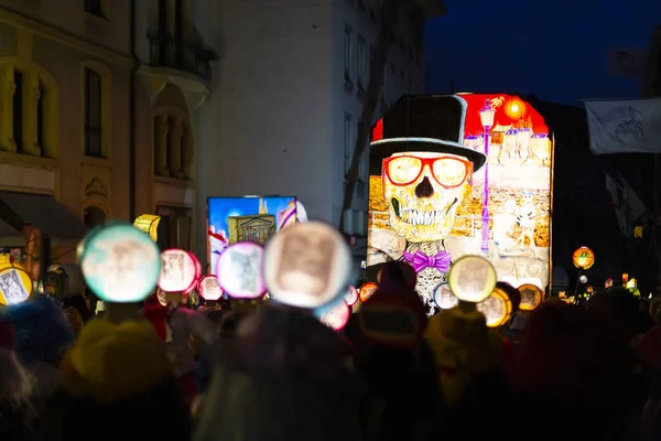 Basel carnival 2019 morgestraich parad — Stockfoto