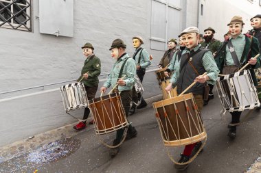 Basel karnaval 2019 grup snare davulçalar