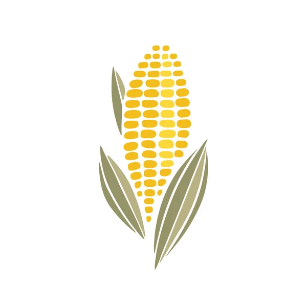 Mazorca de maíz diseño icono simple Ilustraciones De Stock Sin Royalties Gratis