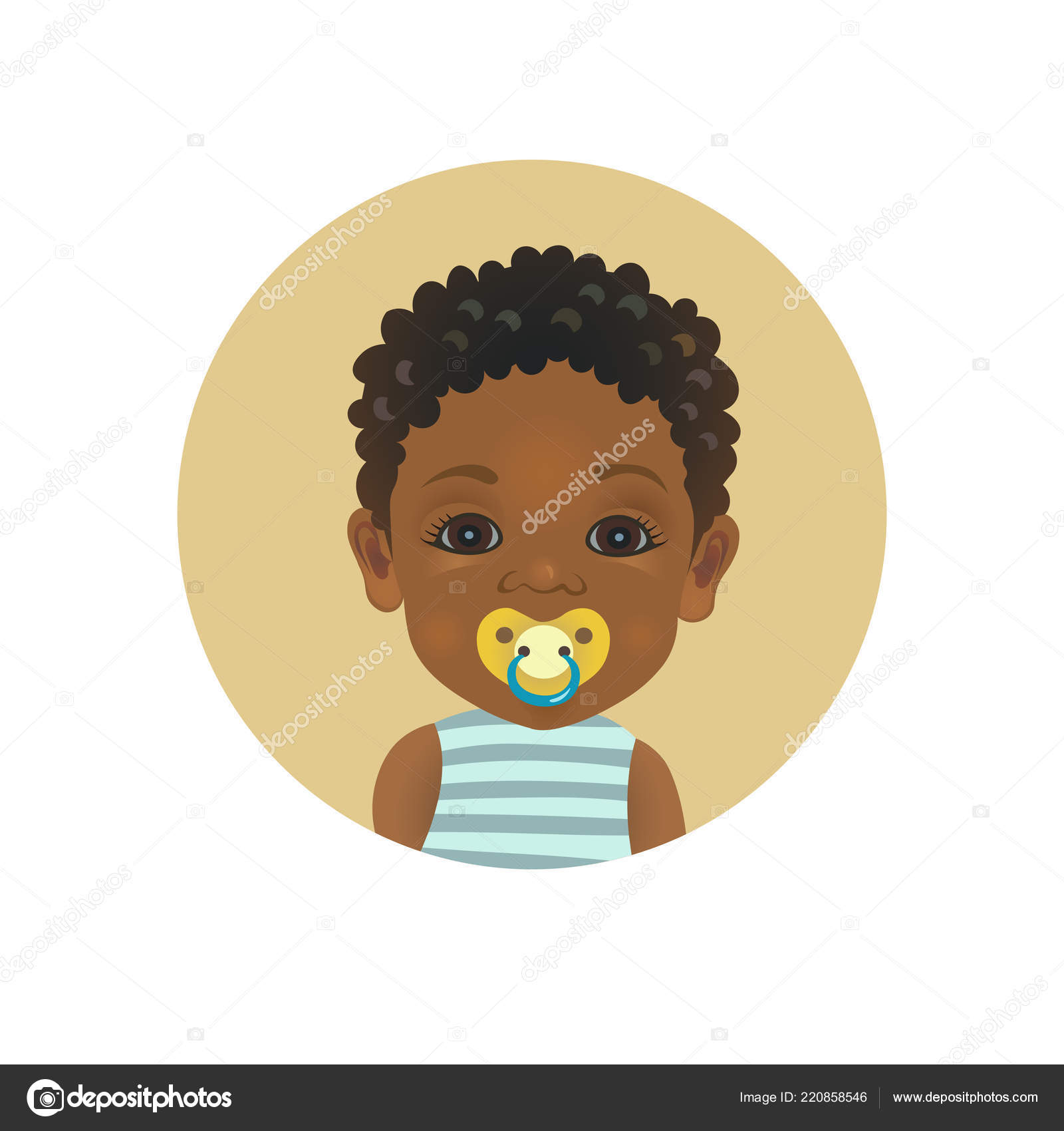 Bebe Afro Americain Mignon Avec Un Emoticone Sobre Enfant Africain Avec Une Sucette Emoji Enfant A La Peau Foncee Avec Avatar Faciaux Faciaux Faciaux Factices Image Vectorielle Par Juliare77 C Illustration Bebe Afro Americain Mignon Avec Un Emoticone Sobre Enfant Africain Avec Une Sucette Emoji Enfant A La Peau Foncee Avec Avatar Faciaux Faciaux Faciaux Factices Image Vectorielle Par Juliare77 C Illustration