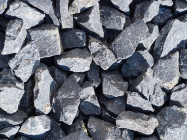 Bazalt taş kadar bir sert güneş ışığı, striplight kapatın