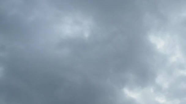 Σύννεφα Πάνω Από Πάροδο Του Χρόνου Σύννεφα — Αρχείο Βίντεο
