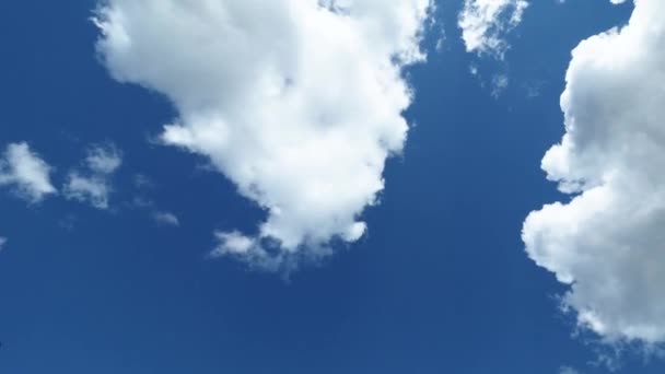 Grandes Nuvens Céu Lapso Tempo — Vídeo de Stock