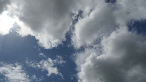 多云的天空实时 — 图库视频影像