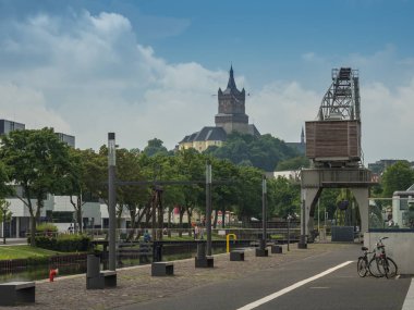 Schwanenburg eski limana Kleve, Almanya, görüntüleme