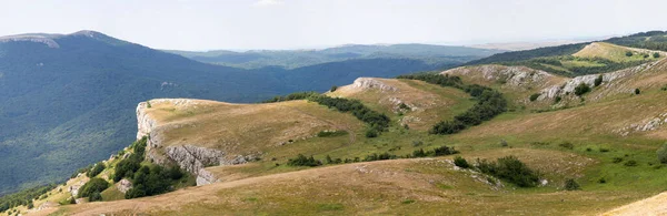 Panoramablick vom Bergpanorama — Stockfoto
