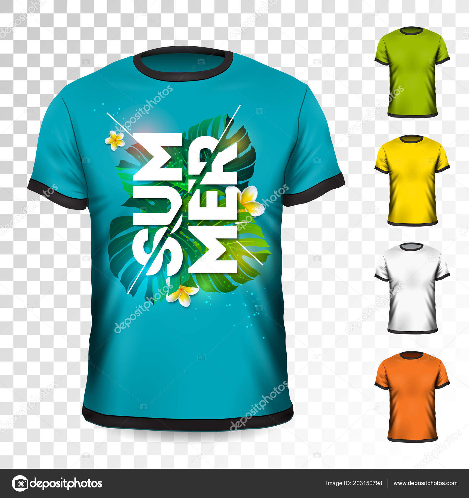 images Transparent Vector Transparent T Shirt Outline depositphotos