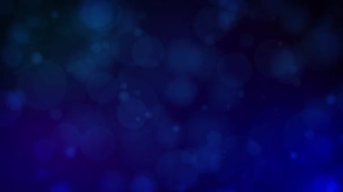Renkli Grunge ile 3D Animasyon Özellikle Bokeh Circle Efekti Karanlık Arkaplanda. Dijital Bilim Kurgu veya Gizemli Sanal Uzay Teması Üzerine Soyut Hareket Grafikleri Tasarımı.