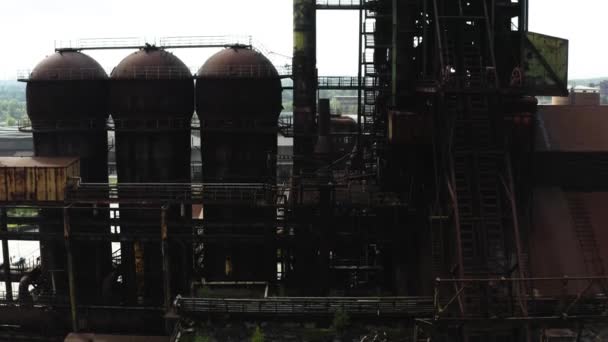 Complesso Industriale Trasformato Luogo Turistico Ostrava Vitkovice Questa Clip Disponibile — Video Stock