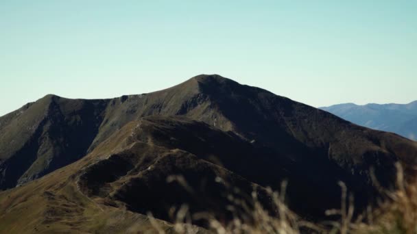 Vista Das Montanhas Altas Nas Montanhas Tatra — Vídeo de Stock