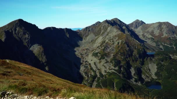 Pohled na vysoké hory v pohoří Tatra