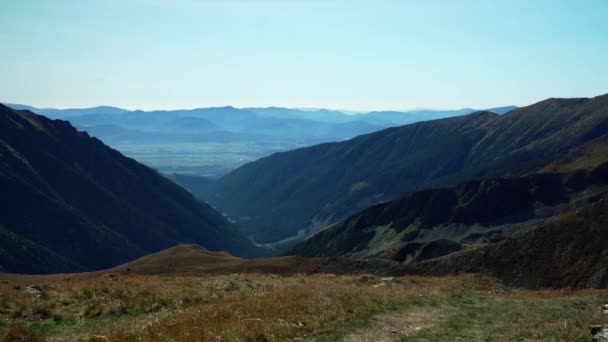 Vista Las Montañas Altas Las Montañas Tatra — Vídeo de stock